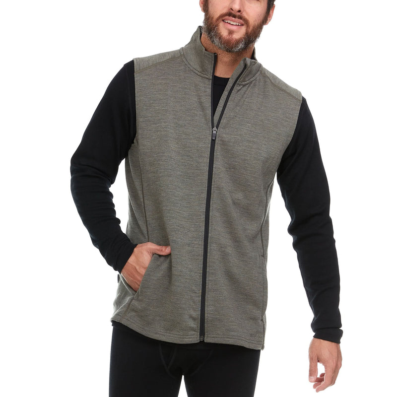 Load image into Gallery viewer, Heavyweight Men's Wool Vest - 100% Merino Wool
