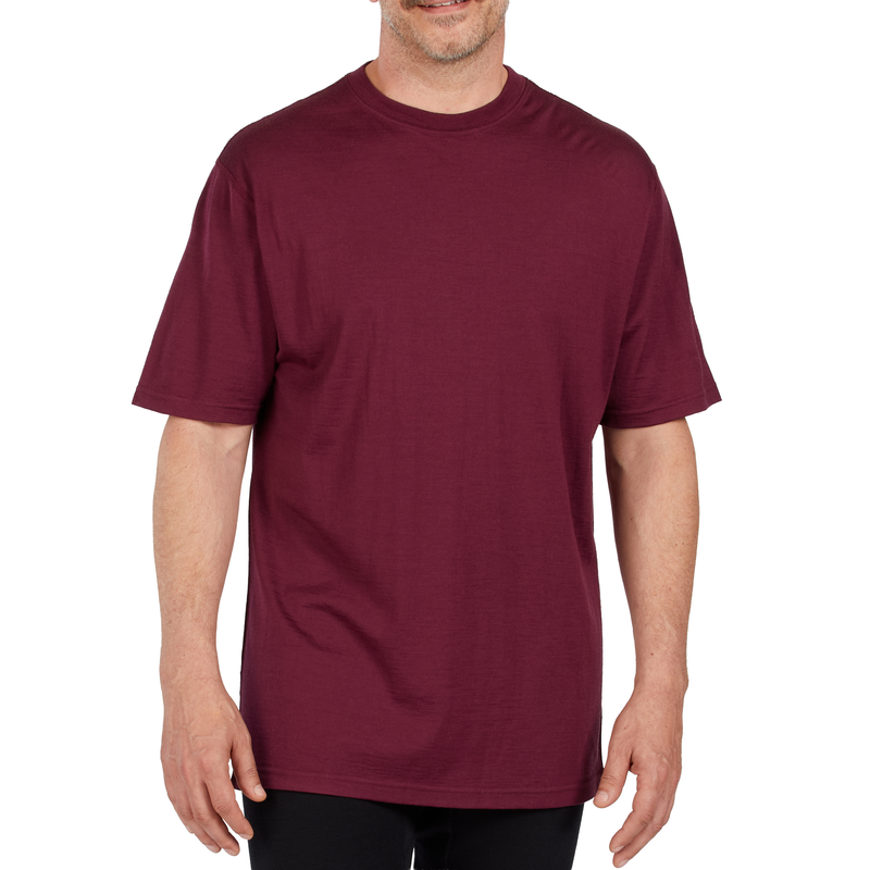 Load image into Gallery viewer, Lightweight Men's Wool T Shirt Crew - 100% Merino Wool

