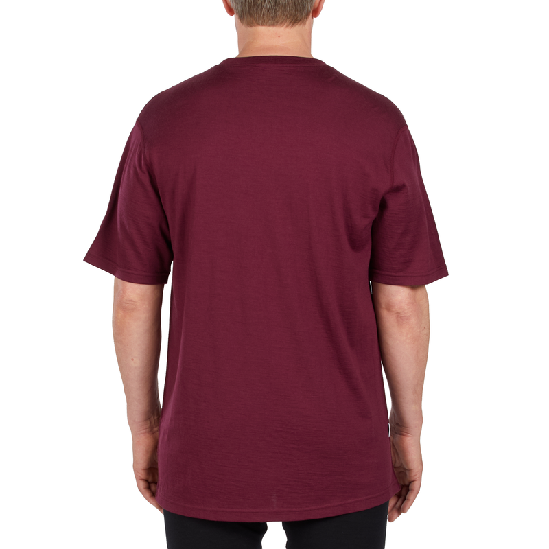 Load image into Gallery viewer, Lightweight Men's Wool T Shirt Crew - 100% Merino Wool
