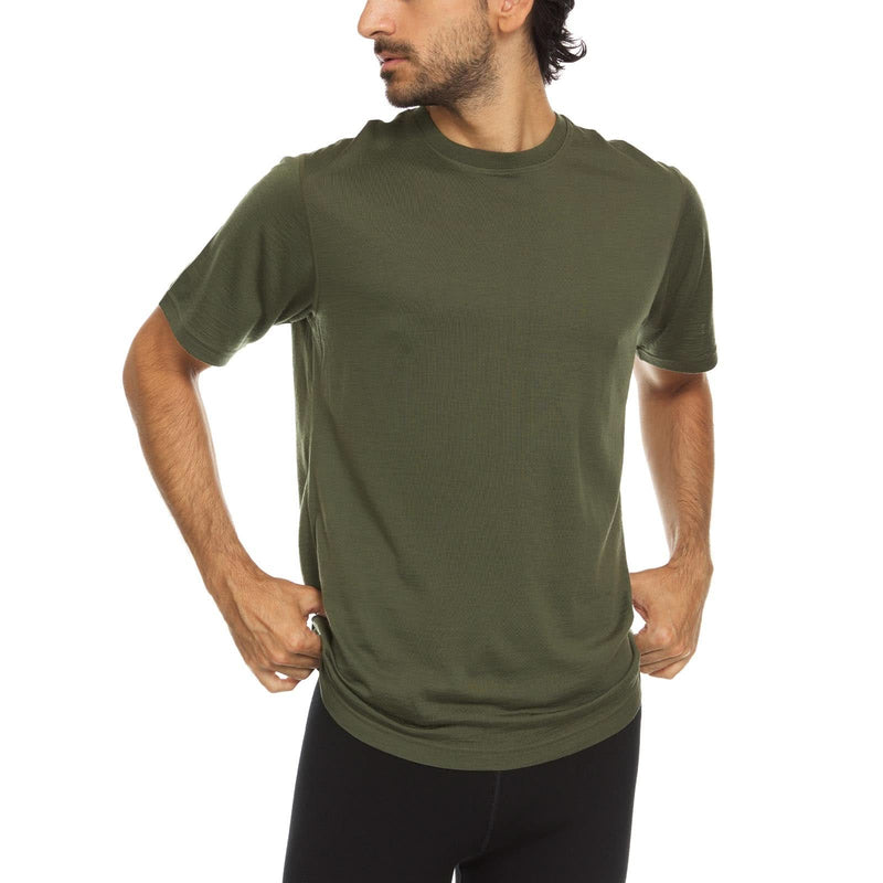 Load image into Gallery viewer, Lightweight Men's Wool T Shirt Crew - 100% Merino Wool

