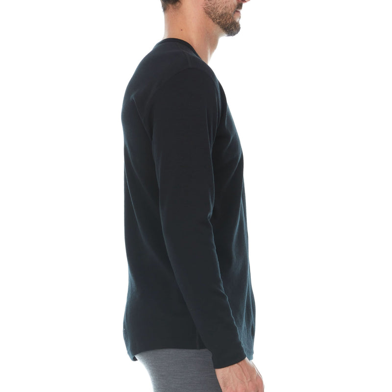 Load image into Gallery viewer, Men's Wool Thermal Top Midweight Base Layer - 100% Merino Wool

