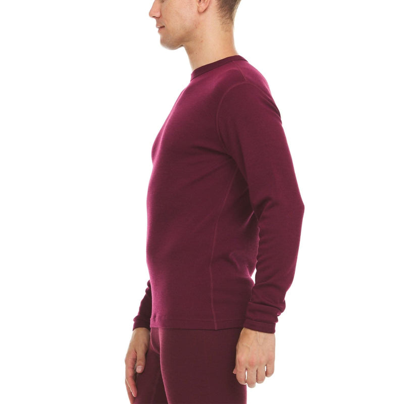 Load image into Gallery viewer, Men's Wool Thermal Top Midweight Base Layer - 100% Merino Wool
