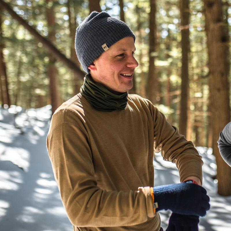 Load image into Gallery viewer, Men's Wool Thermal Top Midweight Base Layer - 100% Merino Wool
