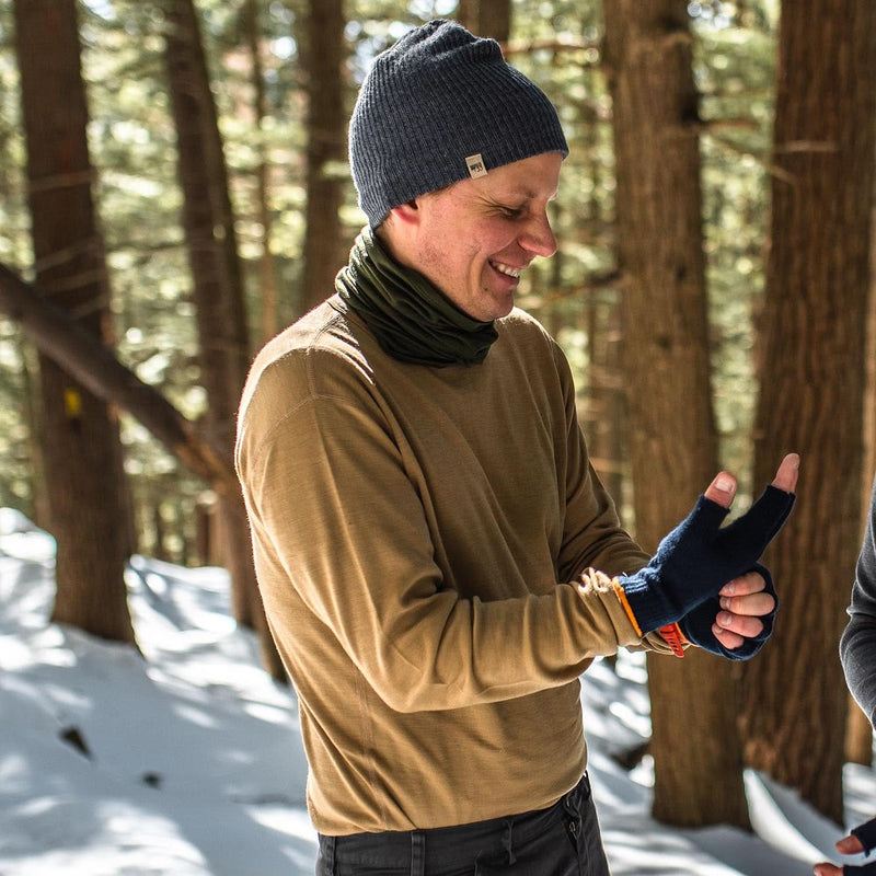 Load image into Gallery viewer, Men's Wool Thermal Top Midweight Base Layer - 100% Merino Wool
