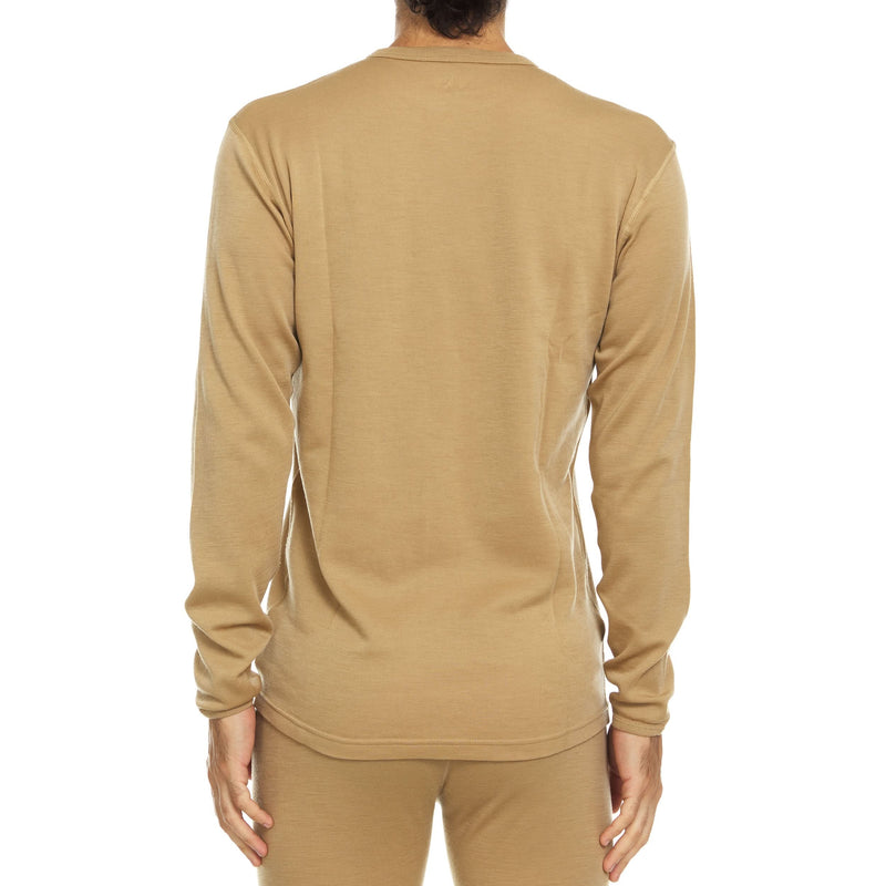 Load image into Gallery viewer, Men's Wool Thermal Top Midweight Base Layer - 100% Merino Wool
