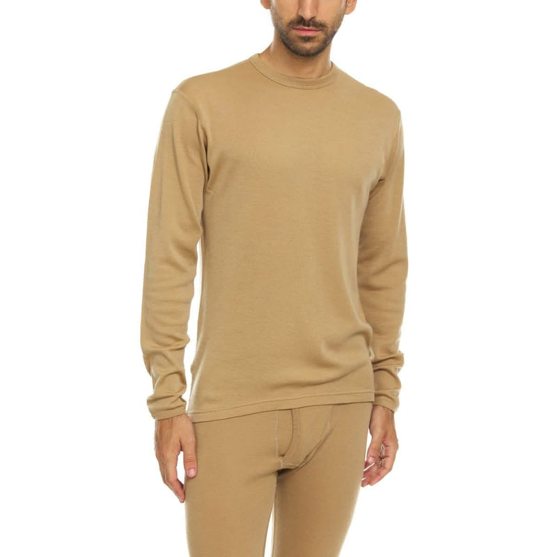 Load image into Gallery viewer, Men's Wool Thermal Top Midweight Base Layer - 100% Merino Wool
