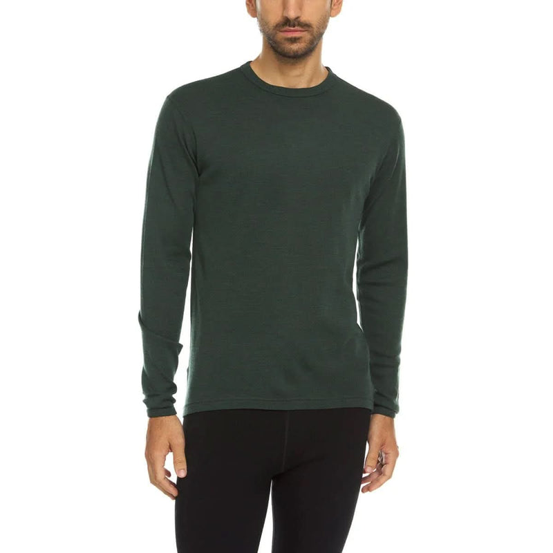 Load image into Gallery viewer, Men's Wool Thermal Top Midweight Base Layer - 100% Merino Wool
