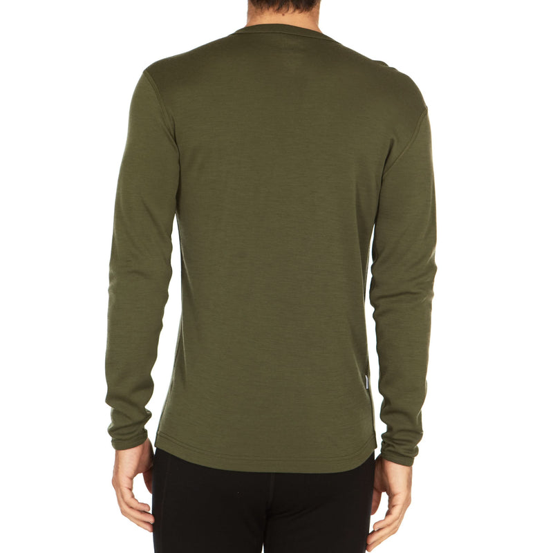 Load image into Gallery viewer, Men's Wool Thermal Top Midweight Base Layer - 100% Merino Wool
