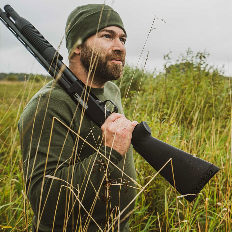 Load image into Gallery viewer, Men's Wool Thermal Top Midweight Base Layer - 100% Merino Wool
