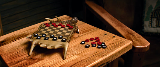 Checkerboard Set-Moose Antler