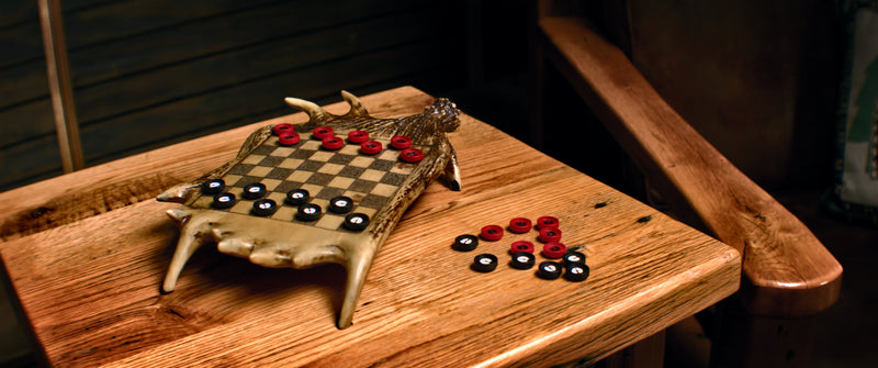Load image into Gallery viewer, Checkerboard Set-Moose Antler
