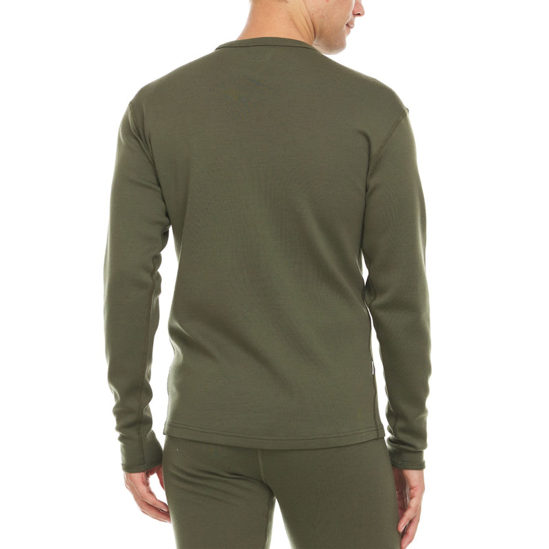 Load image into Gallery viewer, Heavyweight Men's Wool Crew Top - 100% Merino Wool
