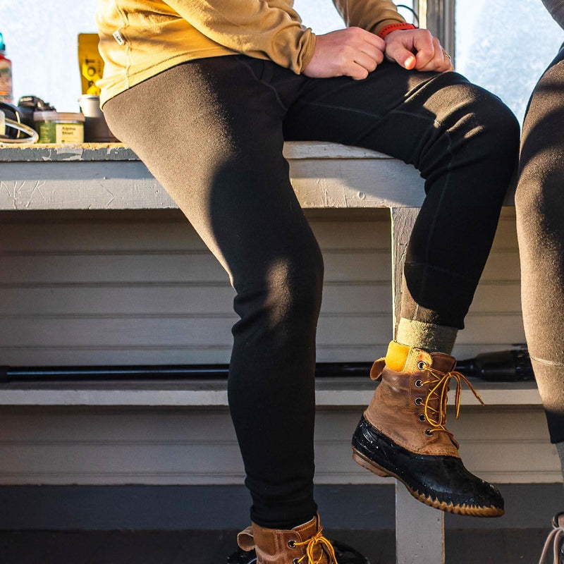 Load image into Gallery viewer, Heavyweight Men's Wool Bottom Base Layer - 100% Merino Wool
