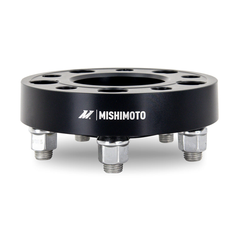 Load image into Gallery viewer, Mishimoto Wheel Spacers - 5x120 - 67.1 - 35 - M14 - Black
