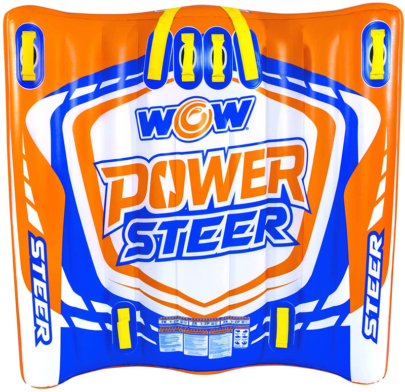 Load image into Gallery viewer, WOW Watersports Power Steer 2 Person 2P Steerable Deck Tube Towable
