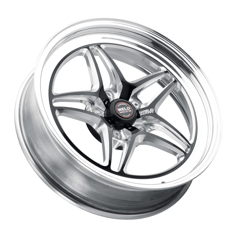 Load image into Gallery viewer, Weld S81 18x5 / 5x120 BP / 2.1in. BS (-23mm Offset) Black Wheel 3.18 ID (High Pad) - Non-Beadlock
