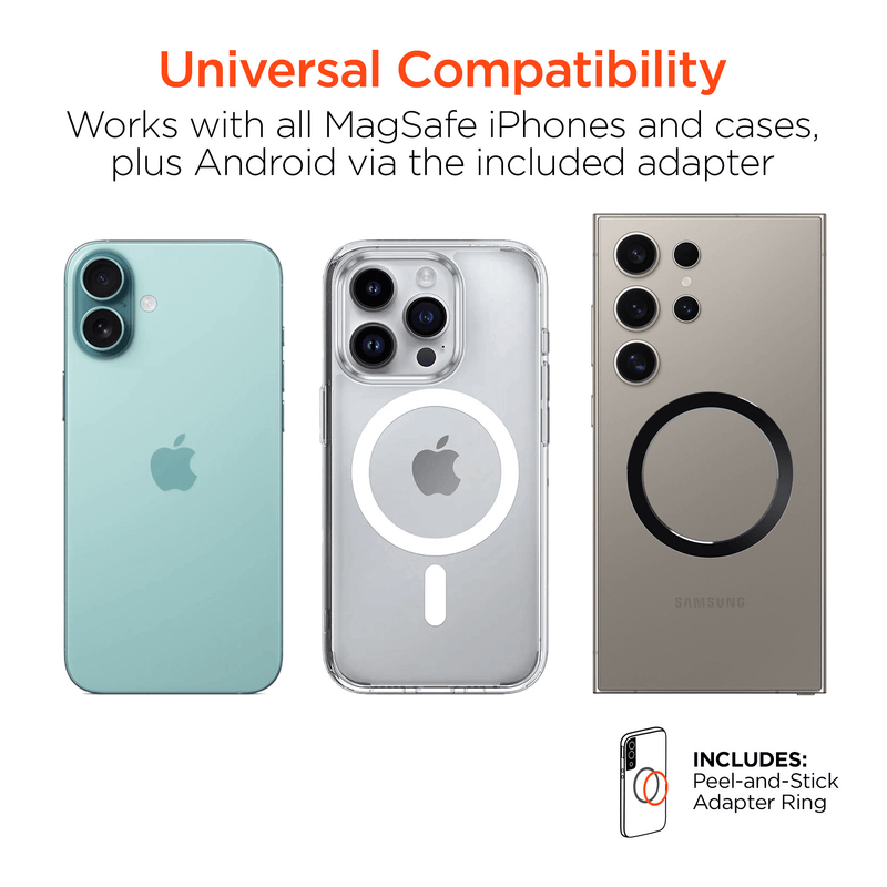 Load image into Gallery viewer, HyperGear Mag Vac Magnetic Phone Mount with Vacuum Suction Cup Base
