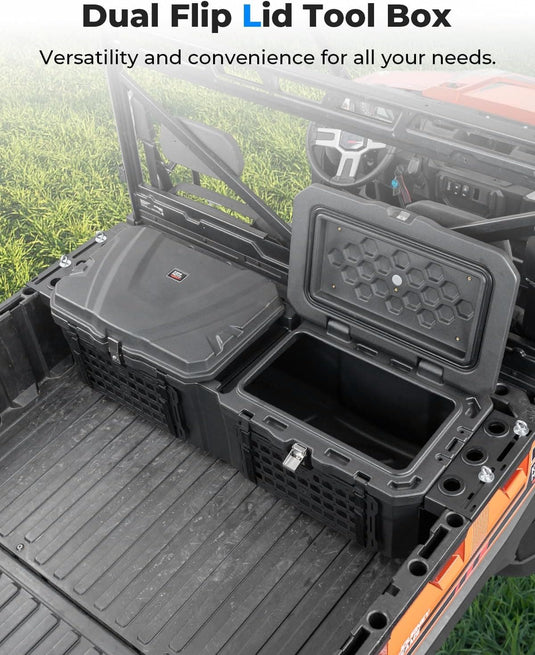 UTV Bed Box 29GAL for Polaris Ranger 1000 / XP 1000 / CREW 2018-2024