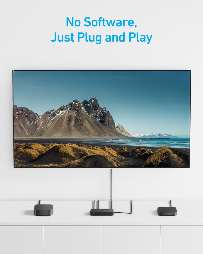 Load image into Gallery viewer, Anker HDMI Switch (4 in 1 Out, 4K HDMI)
