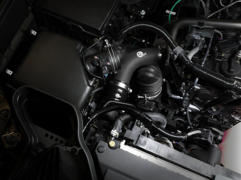 Load image into Gallery viewer, aFe 2024+ Toyota Tacoma BladeRunner  2.5in &amp; 3in Aluminum Hot &amp; Cold Charge Pipe Kit - Black
