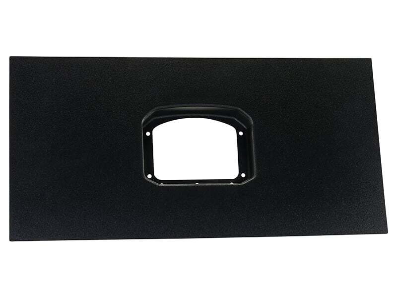 Load image into Gallery viewer, AEM Electronics Dash Panel, Flush Mount, Plastic, Black Wrinkle, 20 In. Long x 10 In.
