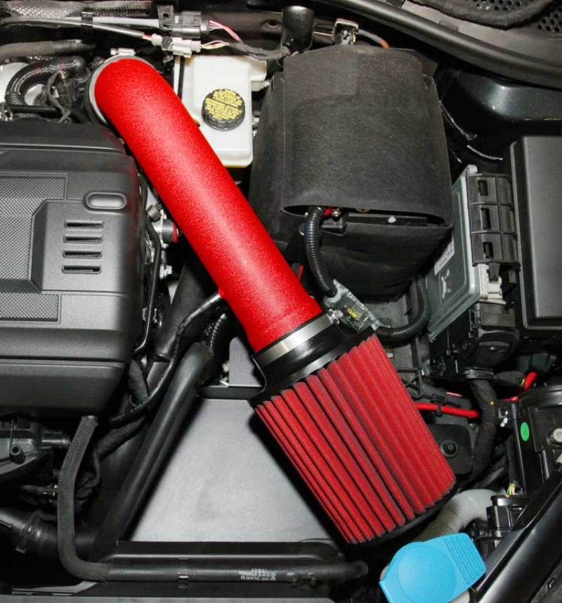 Load image into Gallery viewer, AEM Induction AEM 2015 Volkswagen Golf GTI 2.0L Cold Air Intake System Wrinkle Red 21-746WR
