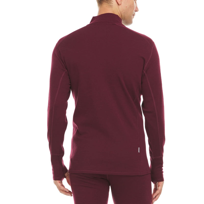 Load image into Gallery viewer, Midweight Men's Wool 1/4 Zip -  100% Merino Wool
