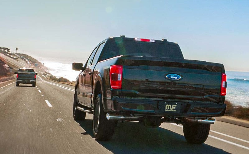 Load image into Gallery viewer, MagnaFlow SYS Cat-Back 2017 Ford F-150 Raptor 3.5L Dual 3in Tips

