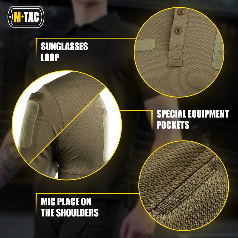 Load image into Gallery viewer, M-Tac Polo Elite Tactical Coolmax
