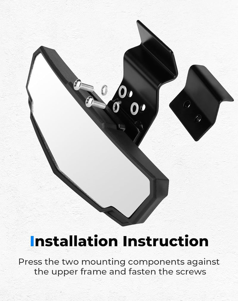 Load image into Gallery viewer, UTV Rear View Mirror for Polaris Ranger/ Can-Am Defender
