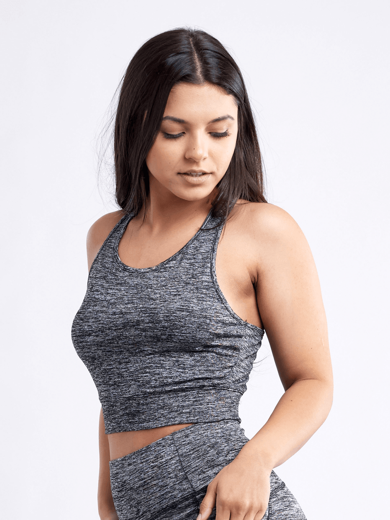 Load image into Gallery viewer, JupiterGear Racerback Lightweight Training Crop Tank Top

