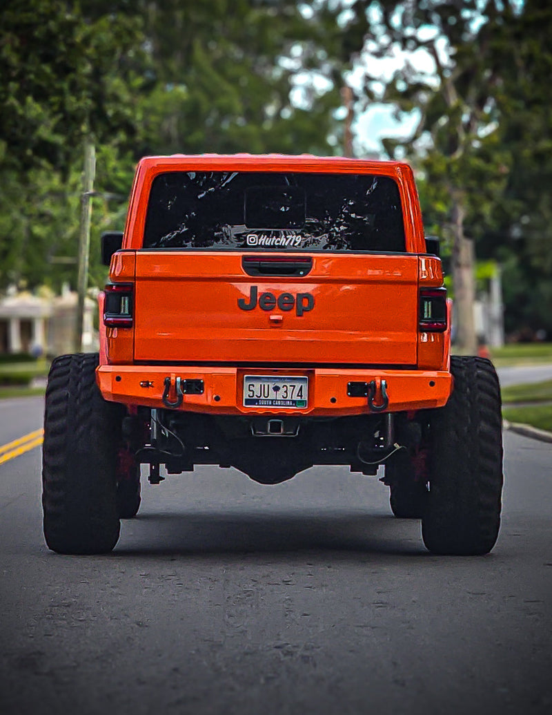 Load image into Gallery viewer, Gauntlet Rear Bumper for 2020+ Jeep Gladiator JT
