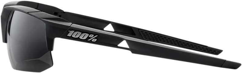 Load image into Gallery viewer, 100% Speedcoupe Sunglasses - Black - Smoke 61031-100-57
