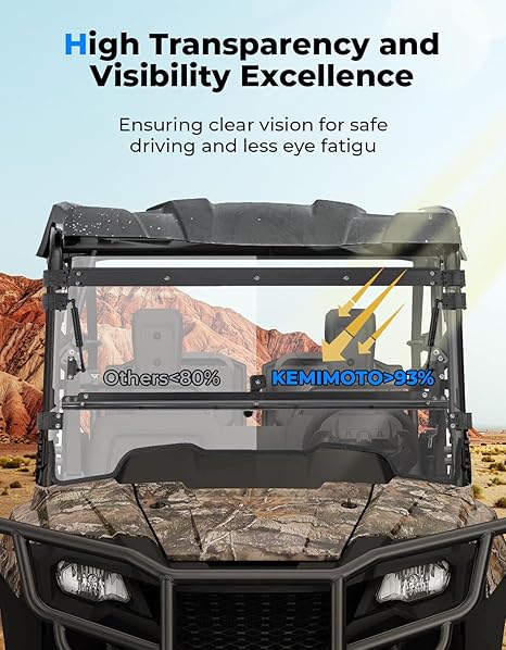 Load image into Gallery viewer, UTV 2-IN-1 Flip Windshield for Honda Pioneer 700 / 700-4
