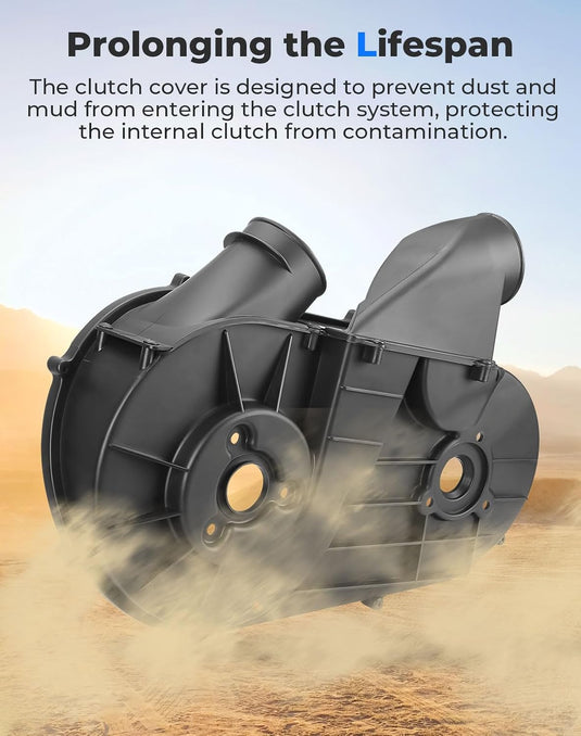 Inner Clutch Cover Belt Box for Polaris RZR XP 1000/Ranger Crew XP 1000 900/General