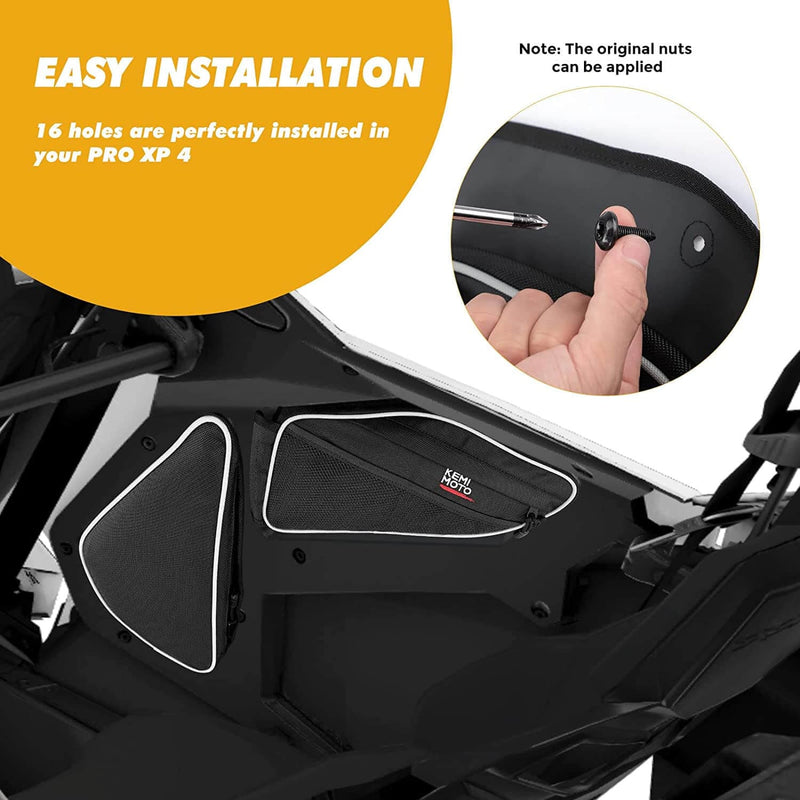 Load image into Gallery viewer, Rear Door Bags for Polaris RZR PRO XP 4 Turbo R 4 PRO R 4 2020-2024
