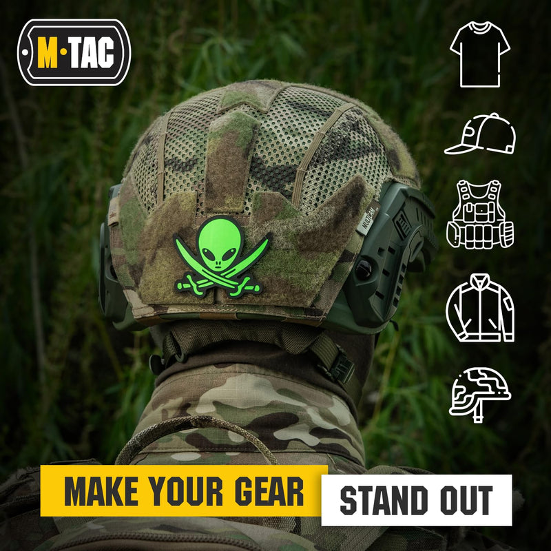 Load image into Gallery viewer, M-Tac Morale Patch Alien PVC
