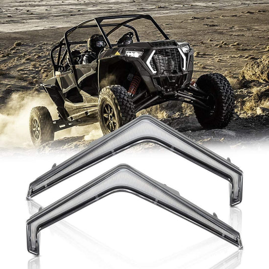 UTV Front Turn Fang Light Set Fit 2019+ Polaris RZR XP 1000/ Turbo S