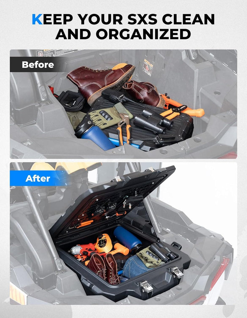 Load image into Gallery viewer, 100L UTV Rear Cargo Box for Polaris RZR XP 1000 /4 (2019-2023)
