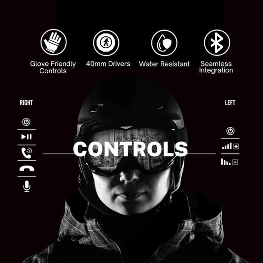 Chips® Ultra 2.0 - True Wireless Snow Helmet Audio