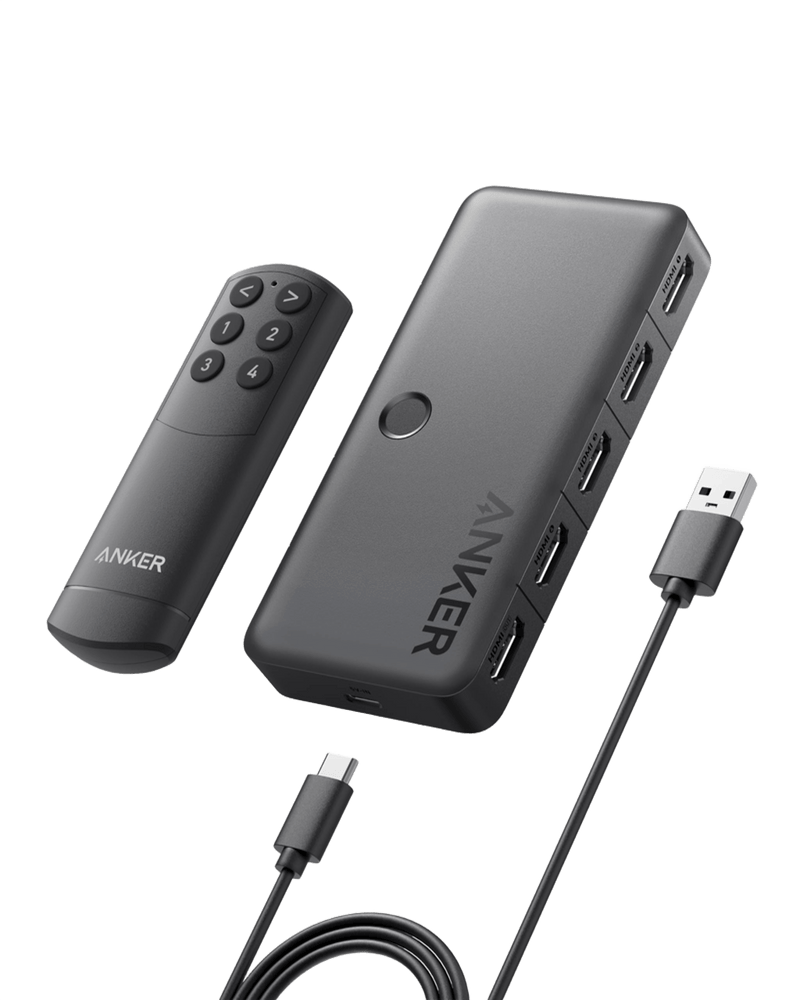Load image into Gallery viewer, Anker HDMI Switch (4 in 1 Out, 4K HDMI)
