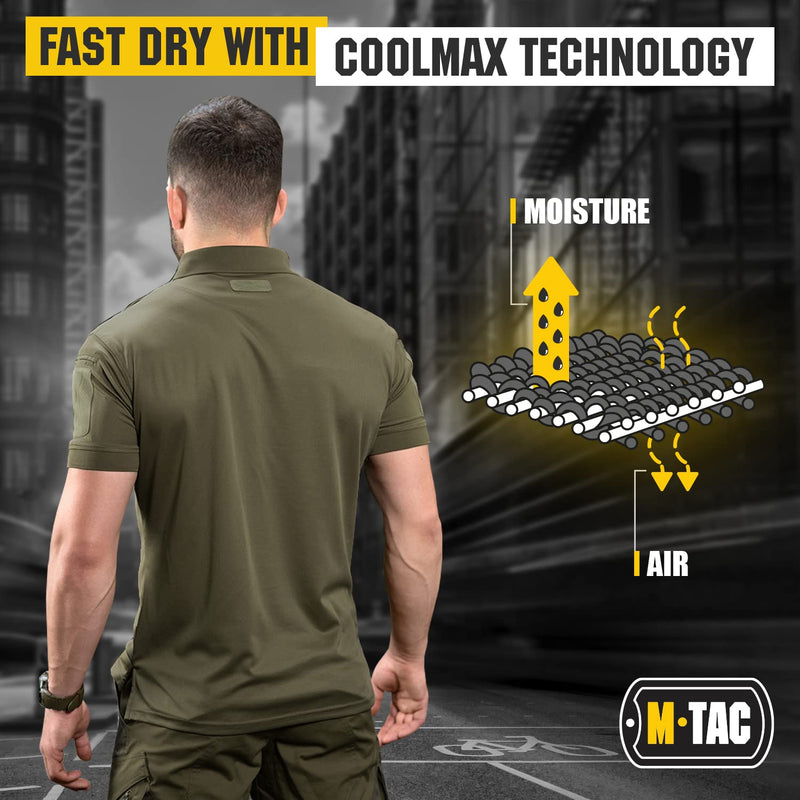 Load image into Gallery viewer, M-Tac Polo Elite Tactical Coolmax
