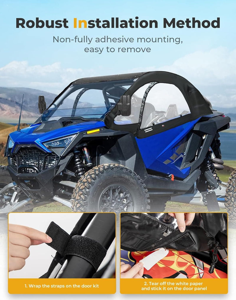 Load image into Gallery viewer, Upper Doors Soft Cab Enclosures for Polaris RZR PRO R 2022-2025
