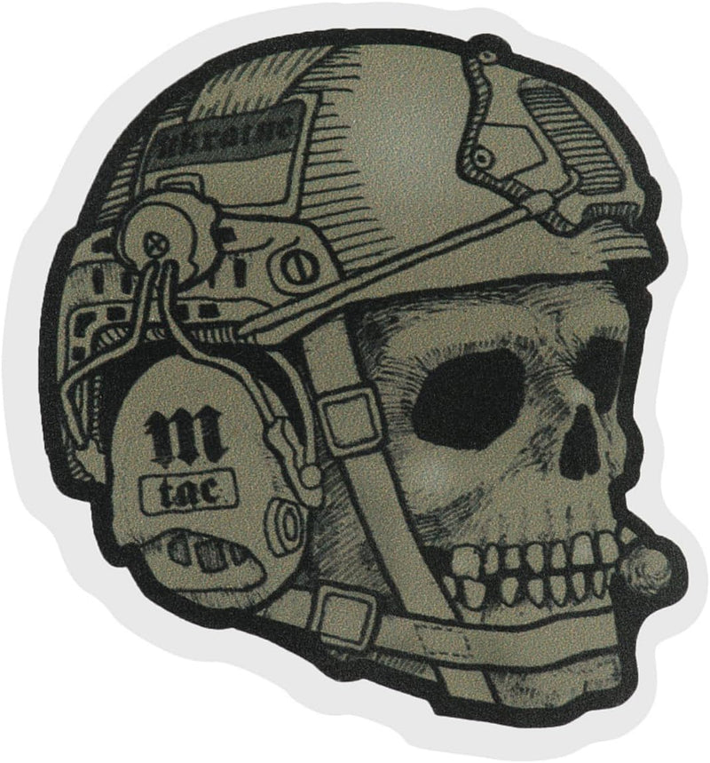 Load image into Gallery viewer, M-Tac Bumper Sticker Skull
