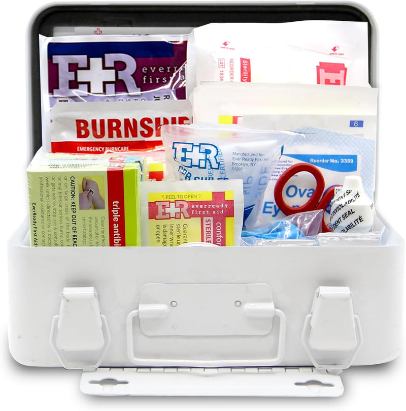 Load image into Gallery viewer, 10-Person First Aid Kit – Metal Case
