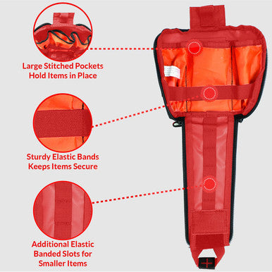 Load image into Gallery viewer, Premium Tactical IFAK Kit w Rip-Away Velcro, SOF Tourniquet &amp; CELOX

