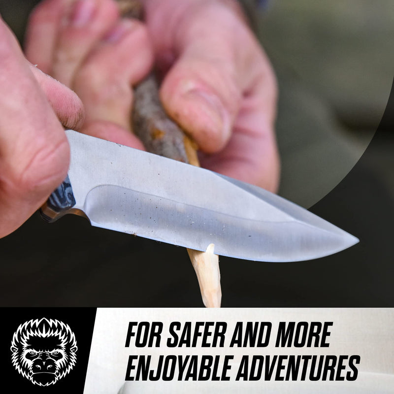 Load image into Gallery viewer, The Naked Silverback Survival Knife Giftset for Men
