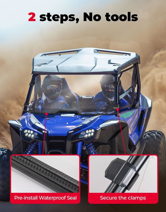 Front Full Windshield for Honda Talon 1000x 1000r 1000x-4