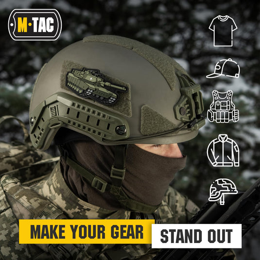 M-Tac Morale Patch ABRAMS (PVC)