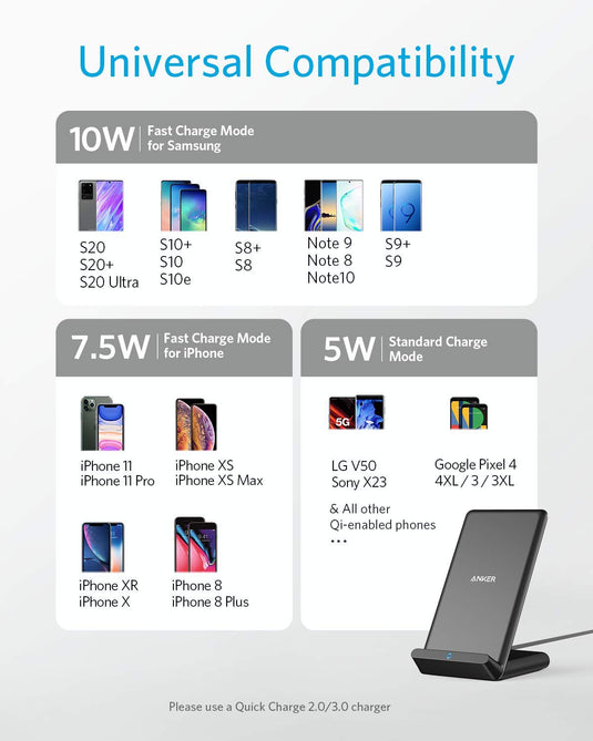 Anker <b>313</b> Wireless Charger (Stand)